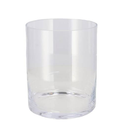 Glas Zylinder Kaltschnitt D15cm H20cm