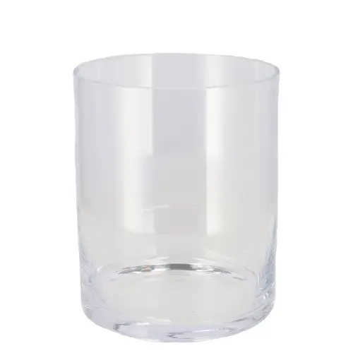Glas Zylinder Kaltschnitt D15cm H20cm