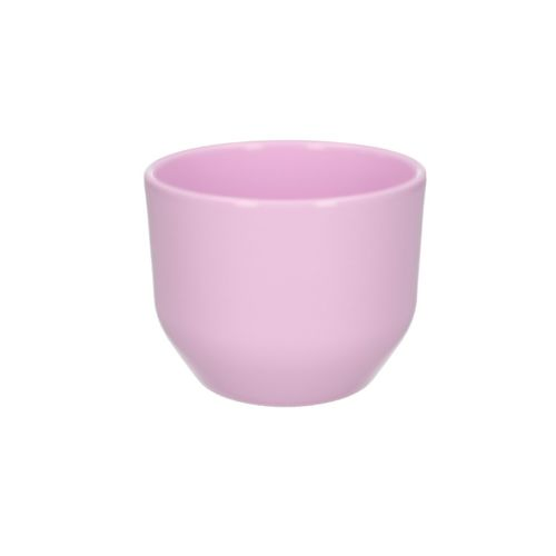 Keramik Übertopf Knick rosa D12cm H10cm