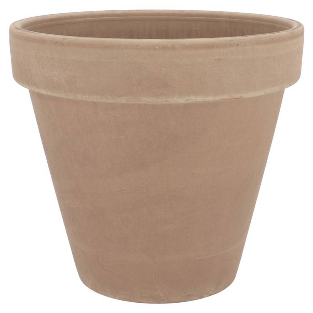 Blumentopf Grau/taupe 27x23cm