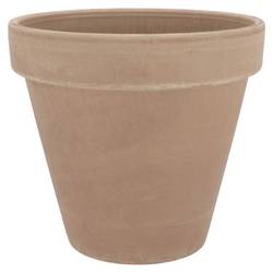Blumentopf Grau/taupe 27x23cm