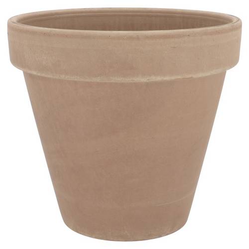 Blumentopf Grau/taupe 27x23cm