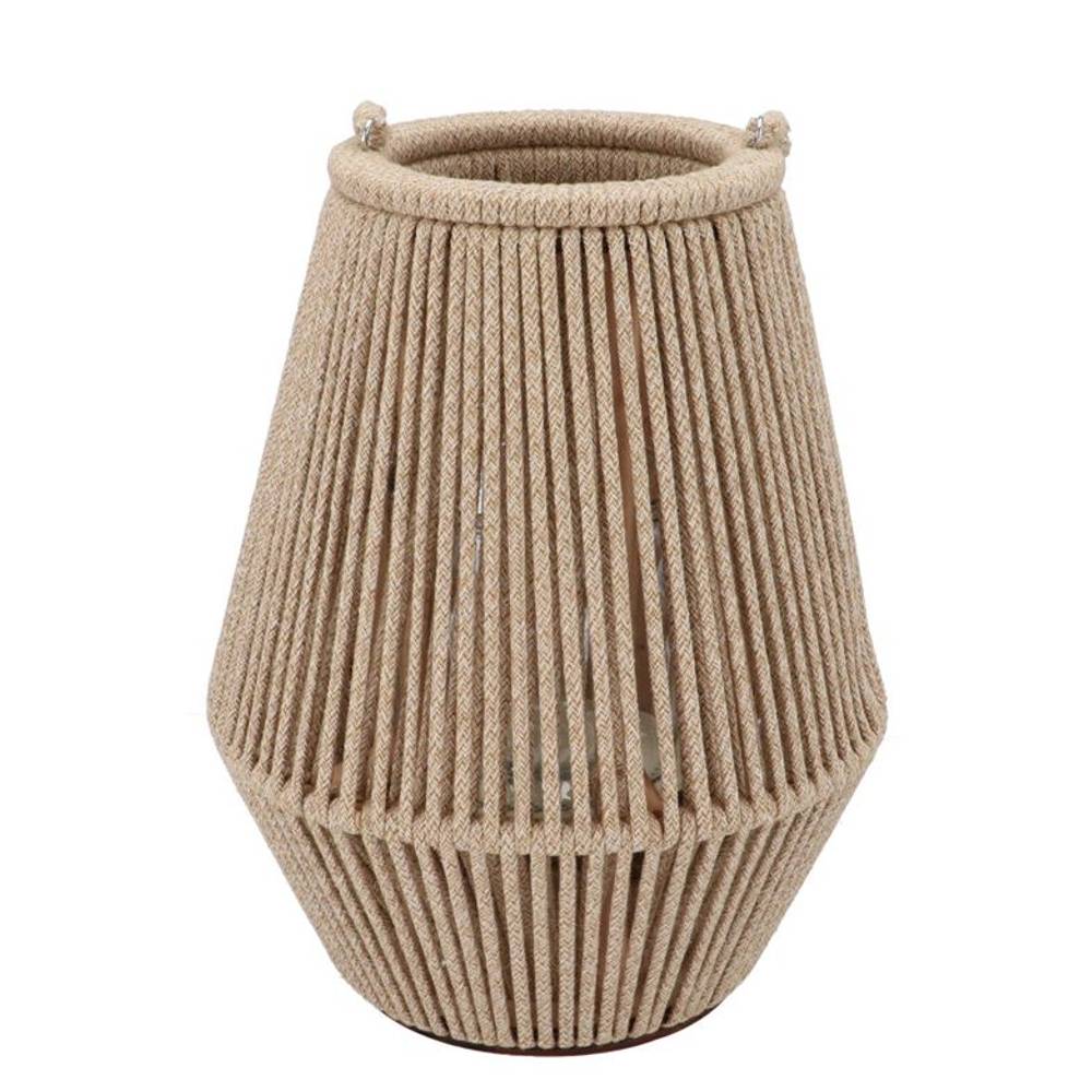 Laterne Cruz Sand 16x26x34cm