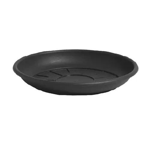 Kunststoff Untersetzer schwarz D24cm