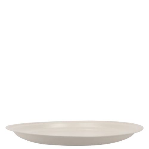 Zink Schale grau D26cm