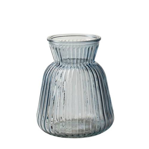 Glas Vase Sytse blau D11.5cm H15cm