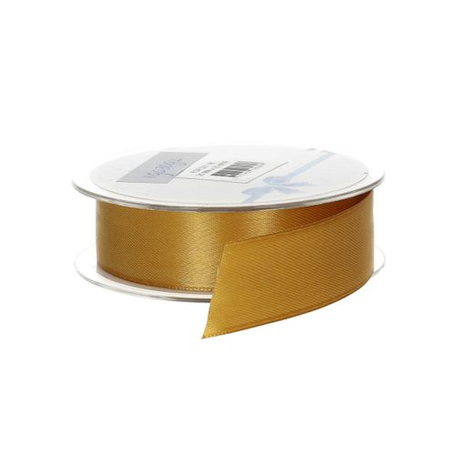Band Satin gold 25mm 25m