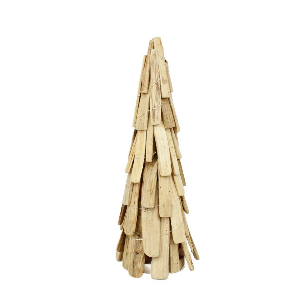 Baum Holz braun D16cm H36cm
