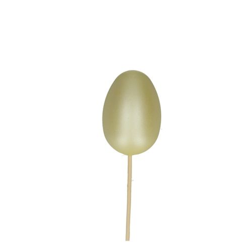Ei auf Stab Perle olive D06cm l50cm