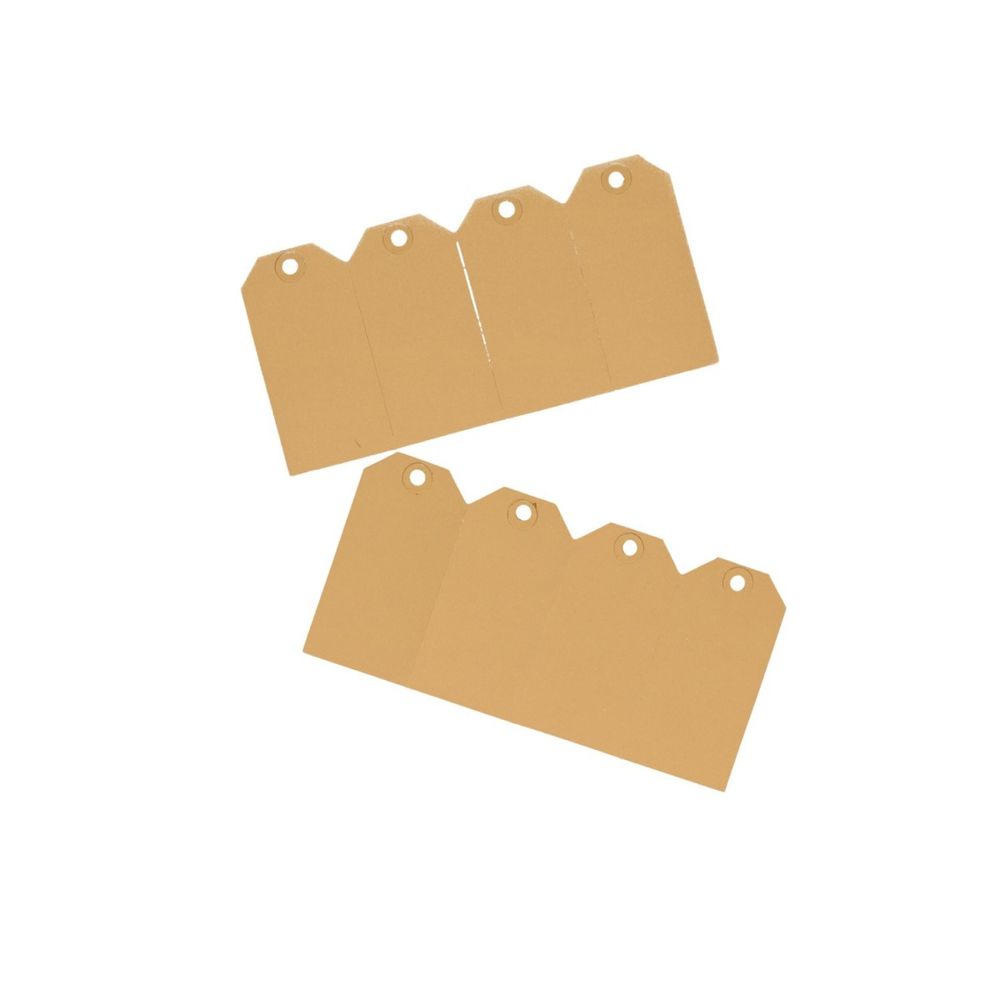 Preisetiketten natur D5.5cm H11cm x250