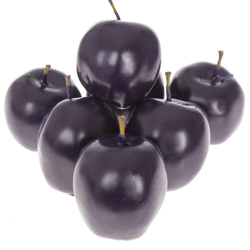 Apfel lila (purper) Wachs D5cm