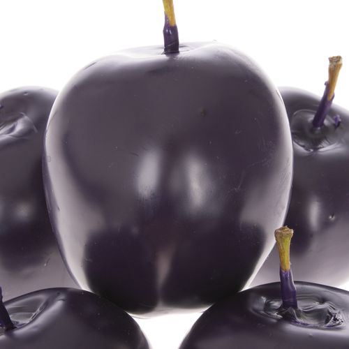 Apfel lila (purper) Wachs D5cm