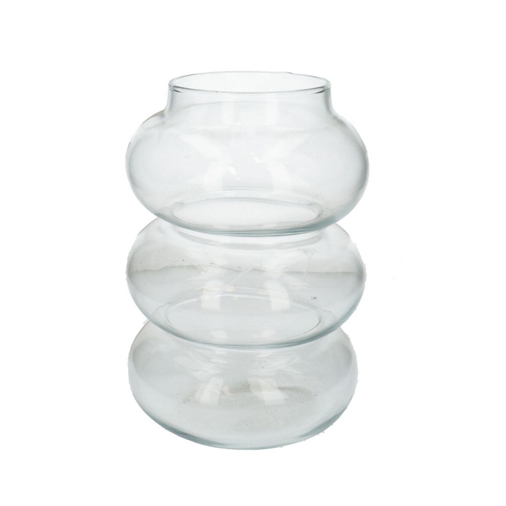 Glas Vase Rings D17cm H23.5cm