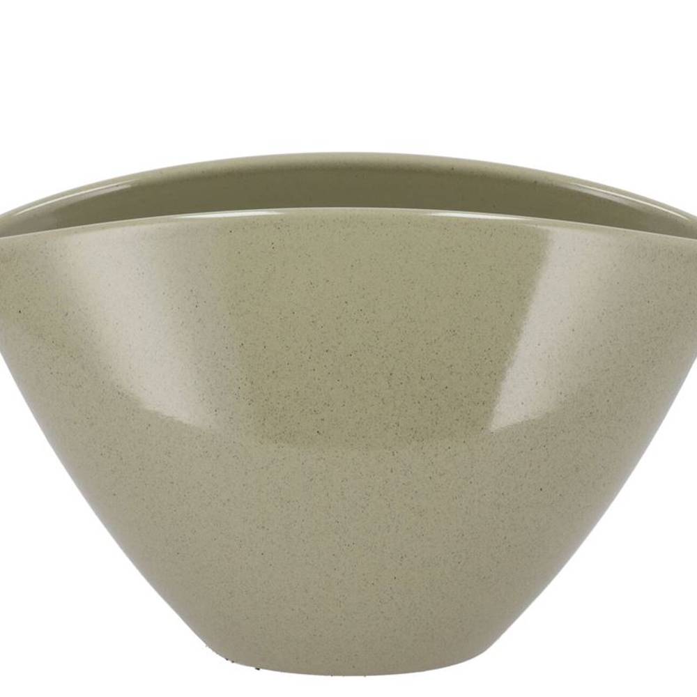 Keramik Orchidee Schale Kiwi grün 28x17cm