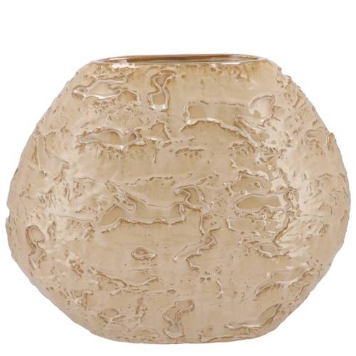 Keramik Vase Mika Cozy sand 34x14x27cm