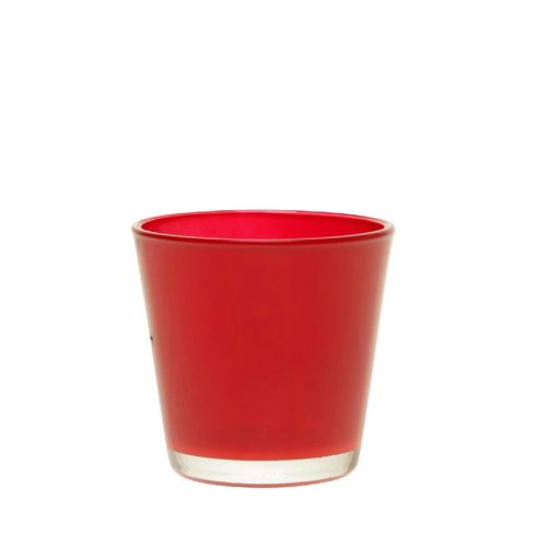 Glas Denver rot D7.5cm H7cm
