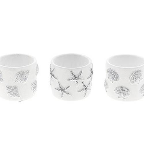 Keramik Übertopf Meeresbrise mix D11cm H09.5cm