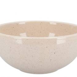 Keramik Schale Stone creme D26cm H12cm