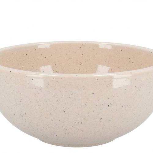 Keramik Schale Stone creme D26cm H12cm