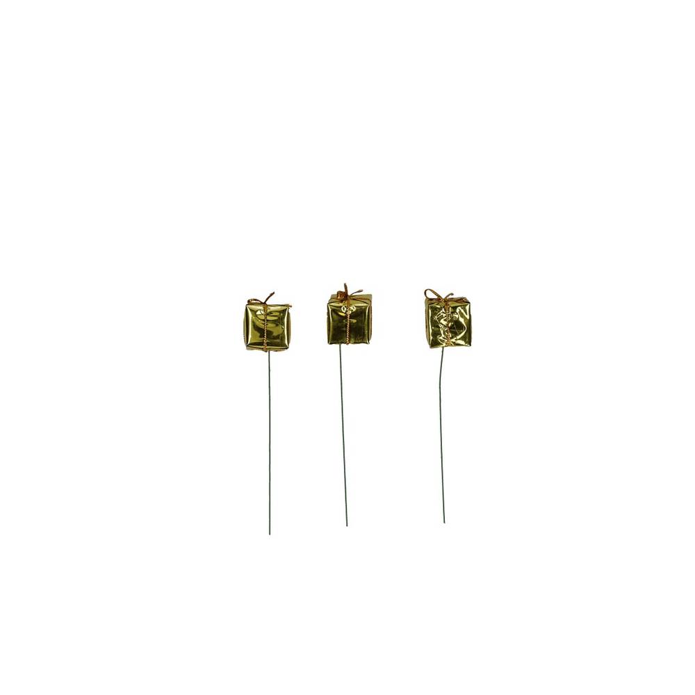 Geschenk auf Draht Gold D25mm x60