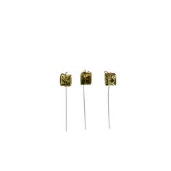 Geschenk auf Draht Gold D25mm x60