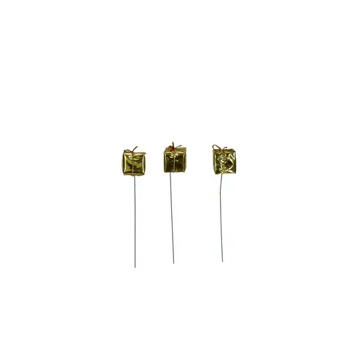 Geschenk auf Draht Gold D25mm x60