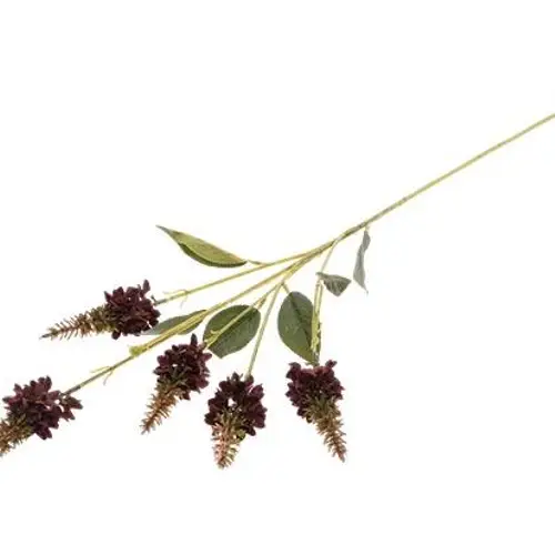 Seiden Veronica weinrot L92cm
