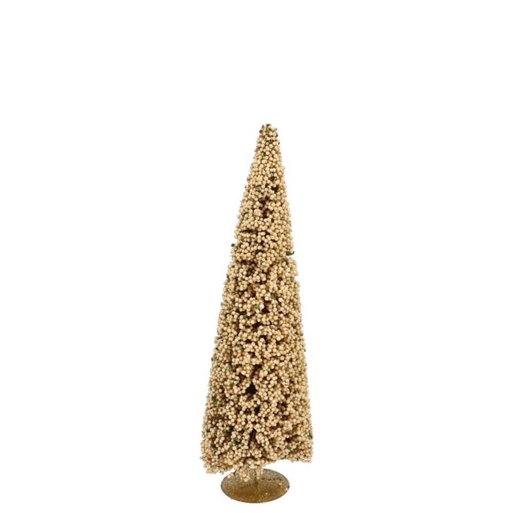 Weihnachtsbaum Beere champagne D11cm H30cm