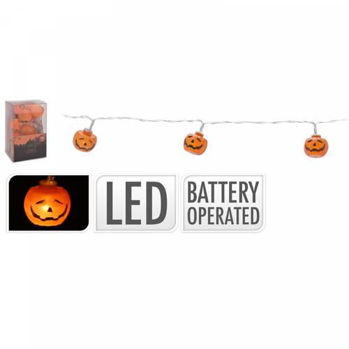 LED Girlande Kűrbis L150cm 12LED