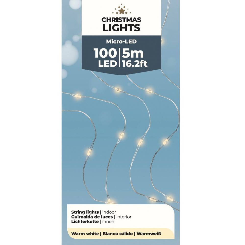Deko Draht 100LED weiss 05m