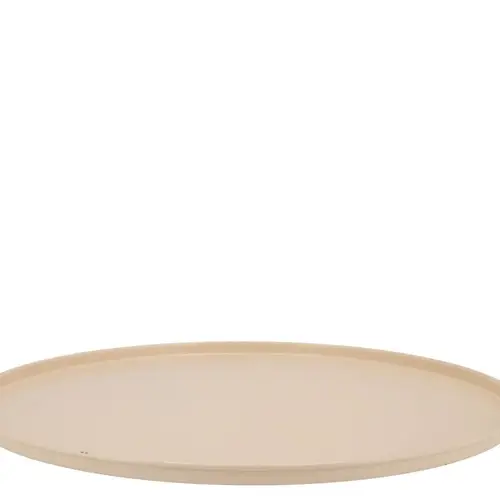 Metall Teller creme Sand 46x02cm