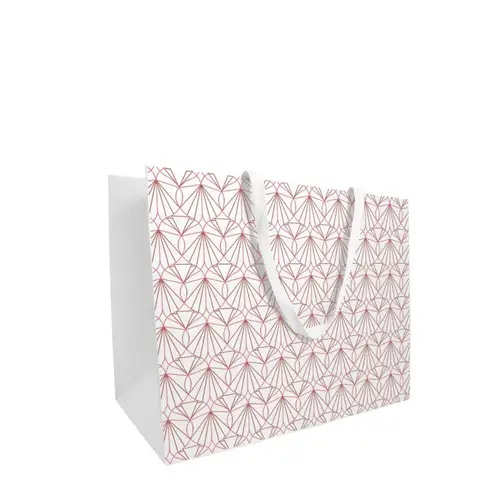Tasche Chrystal weiss Clayrton 20x10x17cm