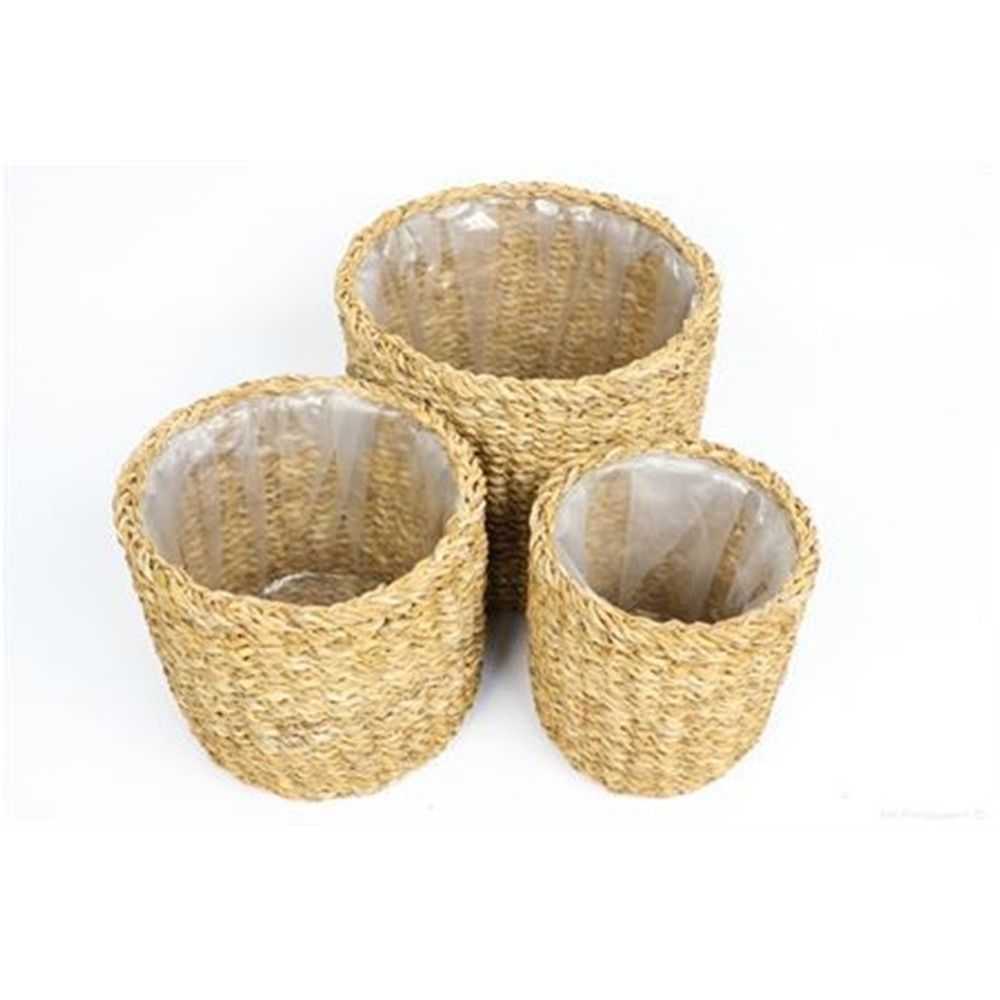 Korb Manatee Grass d25cm h20cm 3set