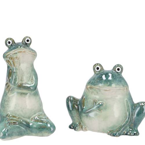 Frosch Zoe grün 09x09x15cm