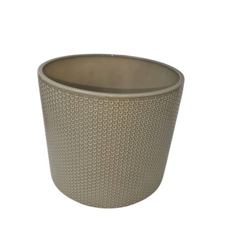 Keramik Übertopf Fris grün D21cm H19cm