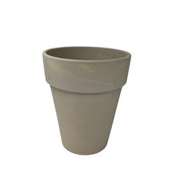 Keramik Topf Roccia creme D31cm H37cm