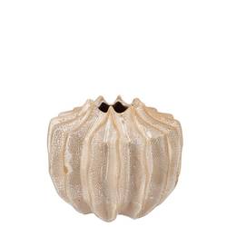 Keramik Vase Juna creme 19x19x17cm