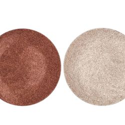 Melamine Teller bronze sand rund 33x33x02cm