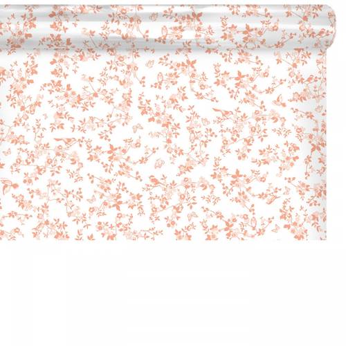 Folie Rolle 80cm Vogel lachs 100m