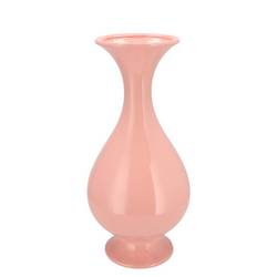 Keramik Vase Trompete rosa 18x18x38cm 