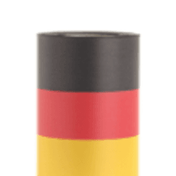 M&P  verein schwarz-rot-gold 150mm 25m