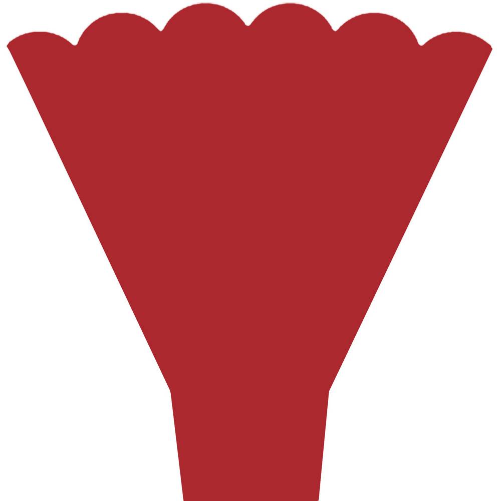 Tüte Majesty rot 54x44x12cm x50