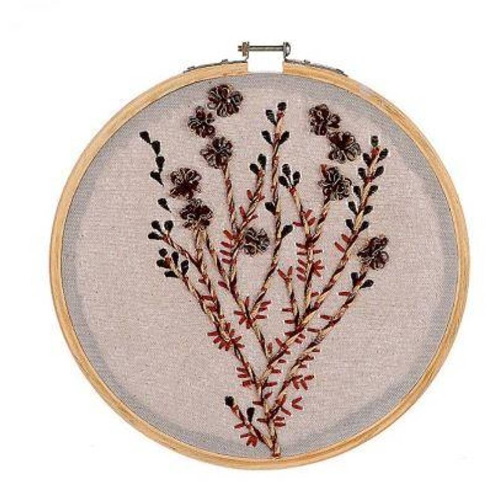 Hänger Blumen embroid mix D22cm