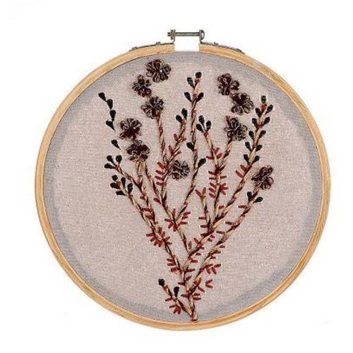 Hänger Blumen embroid mix D22cm