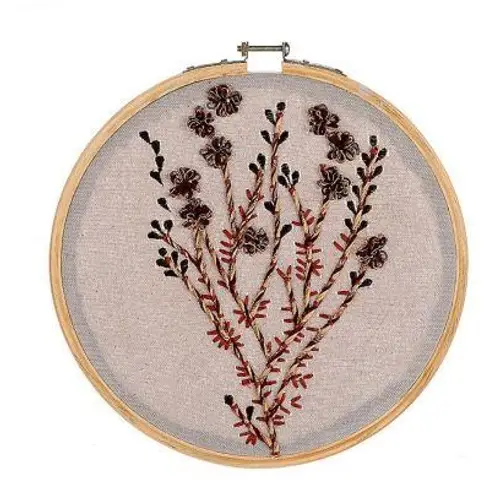 Hänger Blumen embroid mix D22cm