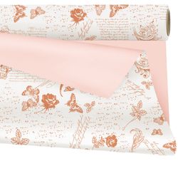 Folie Rolle 80cm Romance braun 40m