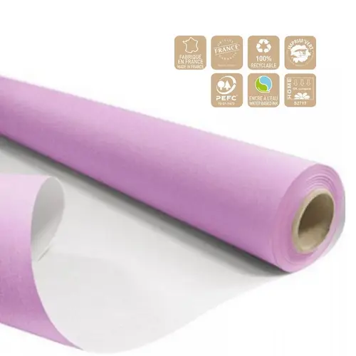 Papier Rolle 80cm lila 40m 60g