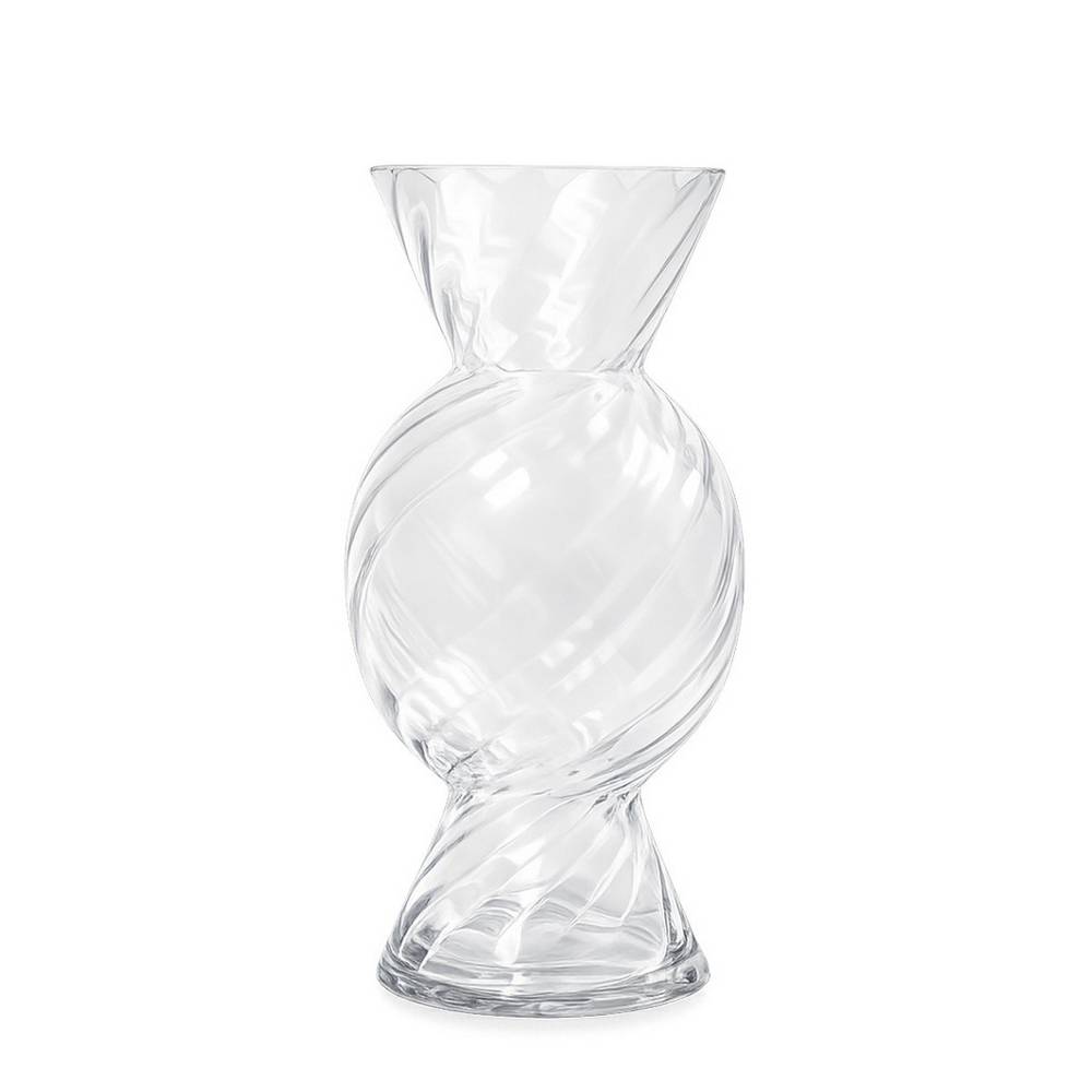 Glas Vase Candy D09/12cm H22cm