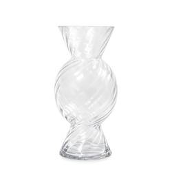 Glas Vase Candy D09/12cm H22cm