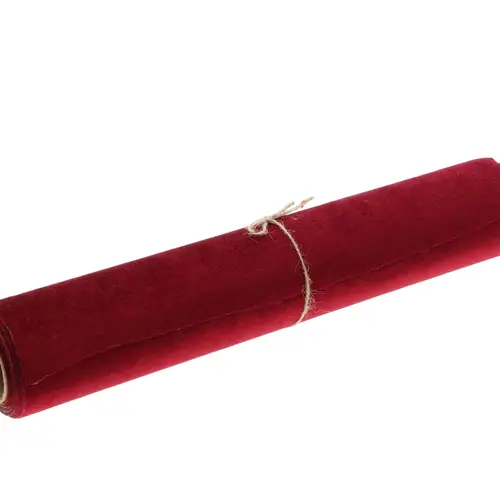 Tischläufer Wessia rot D34cm L300cm